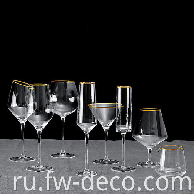 custom logo wine glass